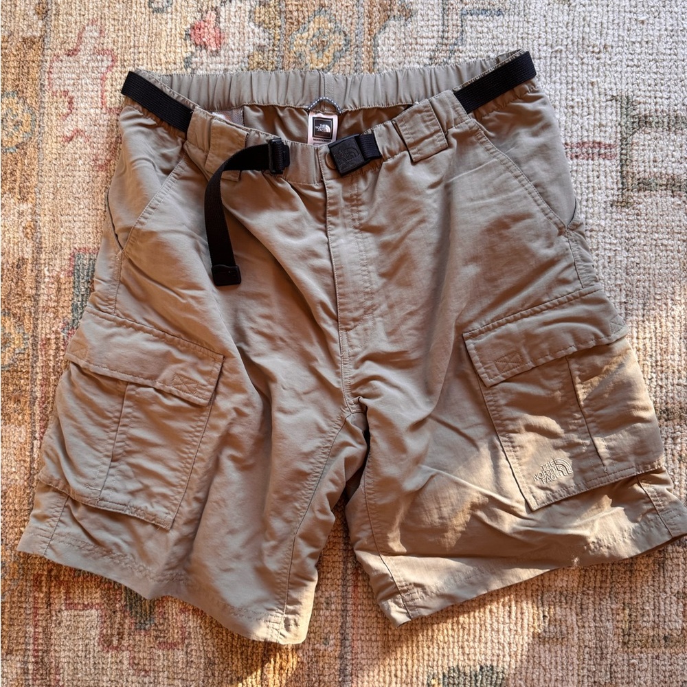 The North Face Men's Khaki Cargo Shorts